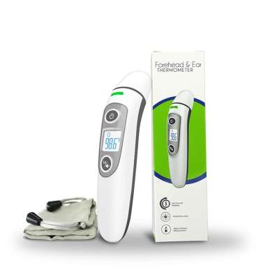 Medical Digital baby Infrared Thermometer forehead and ear thermometer with FDA approved