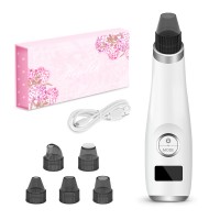 5 in 1 Vacunm Suction Pore Electric Facial Cleaner Ance Blackhead Remover blackhead removal machine