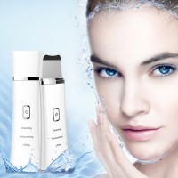 New Design  Portable Ultrasonic Face Skin Scrubber Blackhead Acne Removal Facial Vibration Massager