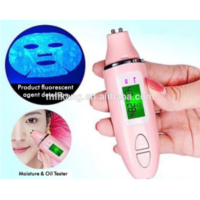 Portable LCD Digital Facial Skin Moisture Monitor  Analyzer Monitor Tester Sensor skin moisture monitor