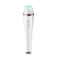 Facial Cleansing Brush Rechargeable Electric Facial Cleaning Brush 3 in 1 , Deep Cleansing ,Remove Blackhead Massage  WE-1606